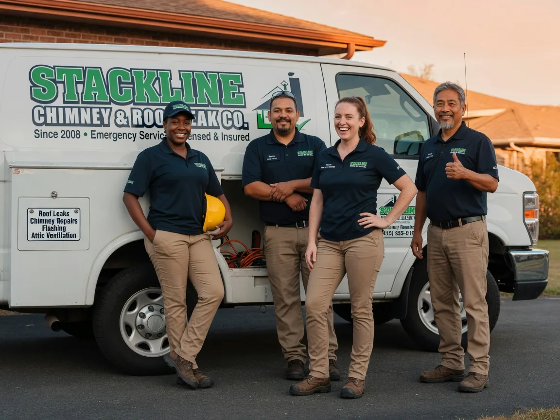 Chimney flashing repair company in Warriors Mark, PA